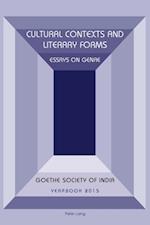 Cultural Contexts and Literary Forms