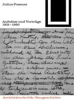 Aufsätze und Vorträge 1931-1980