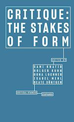 Critique – The Stakes of Form
