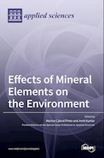 Effects of Mineral Elements on the Environment 