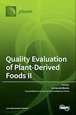 Quality Evaluation of Plant-Derived Foods ¿