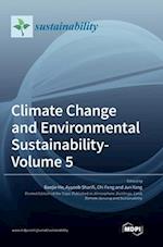 Climate Change and Environmental Sustainability- Volume 5