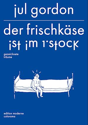 Der Frischkäse ist im 1. Stock