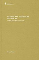 Materialitat/Materialite/Materiality