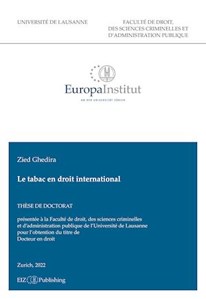 Le tabac en droit international