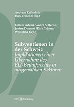 Subventionen in der Schweiz