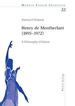 Henry De Montherlant (1895-1872)