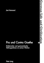 Pro und Contra Goethe