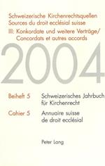 Schweizerische Kirchenrechtsquellen. Sources du droit ecclésial suisse
