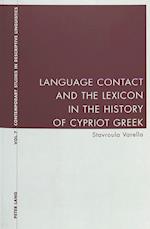 Language Contact and the Lexicon in the History of Cypriot Greek