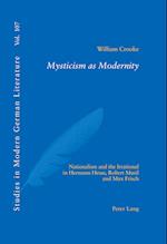 Mysticism as Modernity