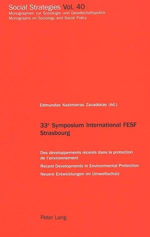 33 E Symposium International Fesf Strasbourg