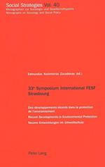 33 E Symposium International Fesf Strasbourg