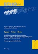 Egypte - Grece - Rome