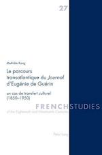 Le Parcours Transatlantique Du Journal D'Eugenie de Guerin