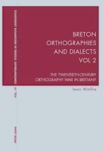 Breton Orthographies and Dialects - Vol. 2