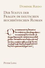 Der Status der Fragen im deutschen hochhöfischen Roman