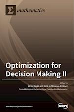 Optimization for Decision Making II 