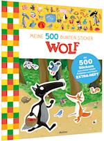 Meine 500 bunten Sticker: Wolf