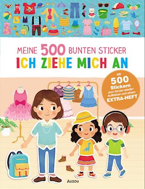 Meine 500 bunten Sticker - Ich ziehe mich an