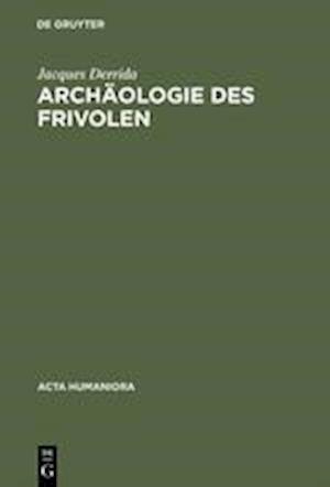 Archäologie Des Frivolen