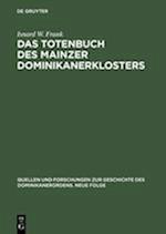Das Totenbuch des Mainzer Dominikanerklosters