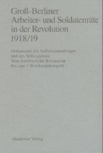 Gross-Berliner Arbeiter- Und Soldatenraete in Der Revolution 1918/19