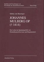 Johannes Mulberg OP († 1414)