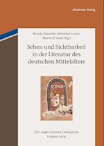 Sehen und Sichtbarkeit in der Literatur des deutschen Mittelalters