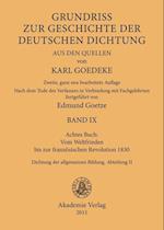 Achtes Buch: Vom Weltfrieden bis zur französischen Revolution 1830