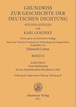 Achtes Buch: Vom Weltfrieden bis zur französischen Revolution 1830