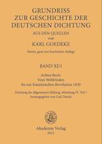 Achtes Buch: Vom Weltfrieden bis zur französischen Revolution 1830