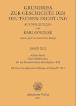 Achtes Buch: Vom Weltfrieden bis zur französischen Revolution 1830