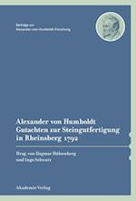 Alexander Von Humboldt - Gutachten Zur Steingutfertigung in Rheinsberg 1792