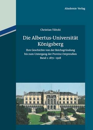 Die Albertus-Universität Königsberg