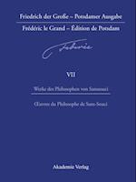 Werke des Philosophen von Sanssouci / Oeuvres du Philosophe de Sans-Souci