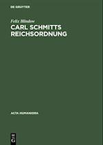 Carl Schmitts Reichsordnung