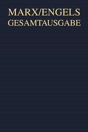 Karl Marx/Friedrich Engels: Manuskripte und redaktionelle Texte zum dritten Buch des "Kapitals" 1871 bis 1895