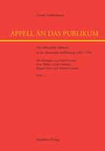 Appell an das Publikum