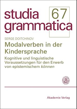 Modalverben in der Kindersprache