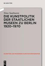 Kunstpolitik der Berliner Museen 1919-1959