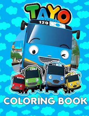 TAYO the Little Bus Coloring Book for Kids