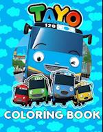 TAYO the Little Bus Coloring Book for Kids