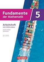Fundamente der Mathematik 5. Schuljahr. Sachsen-Anhalt - Arbeitsheft zum Schulbuch mit Medien und Lösungen