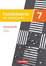 Fundamente der Mathematik 7. Schuljahr - Thüringen - Arbeitsheft mit Medien