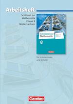 Schlüssel zur Mathematik 8. Schuljahr. Arbeitsheft mit eingelegten Lösungen. Differenzierende Ausgabe Niedersachsen