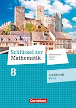 Schlüssel zur Mathematik 8. Schuljahr - Differenzierende Ausgabe Hessen - Arbeitsheft Basis mit eingelegten Lösungen