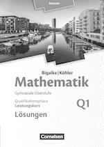 Mathematik Sekundarstufe II Band Q1: Leistungskurs - 1. Halbjahr - Qualifikationsphase - Hessen. Lösungen zum Schülerbuch