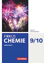 Fokus Chemie 9./10. Schuljahr - Alle Schulformen Berlin/Brandenburg - Arbeitsheft