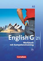 English G 21. Ausgabe A 5. Workbook mit Audios online
